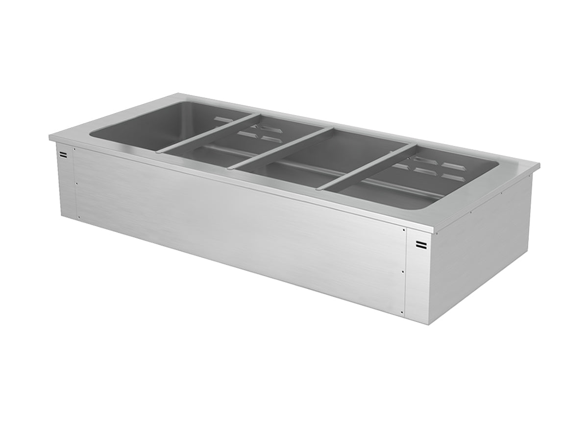 Bain marie til indbygning 1,5 m - serie A