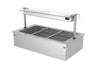 Bain marie/Vandbad -  til indbygning 1,1 m - serie B