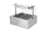 Bain marie/Vandbad -  til indbygning 0,8 m - serie C