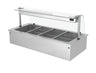 Bain marie/Vandbad -  til indbygning 1,5 m - serie C