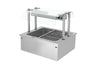 Bain marie/Vandbad -  til indbygning 0,8,m - serie D