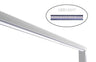 Belysning til glas-hostebeskyttelse - 800 mm - til BA86, WA86, KA86, PA86 og EA86
