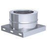 Bundplade med kondensatafløb nederst og 1/2" udvendig nippel - Ø 400 mm