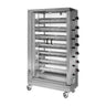 Gas kyllingegrill ECO - med 7 spyd til 42 kyllinger