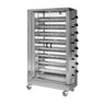 Gas kyllingegrill ECO - med 8 spyd til 48 kyllinger