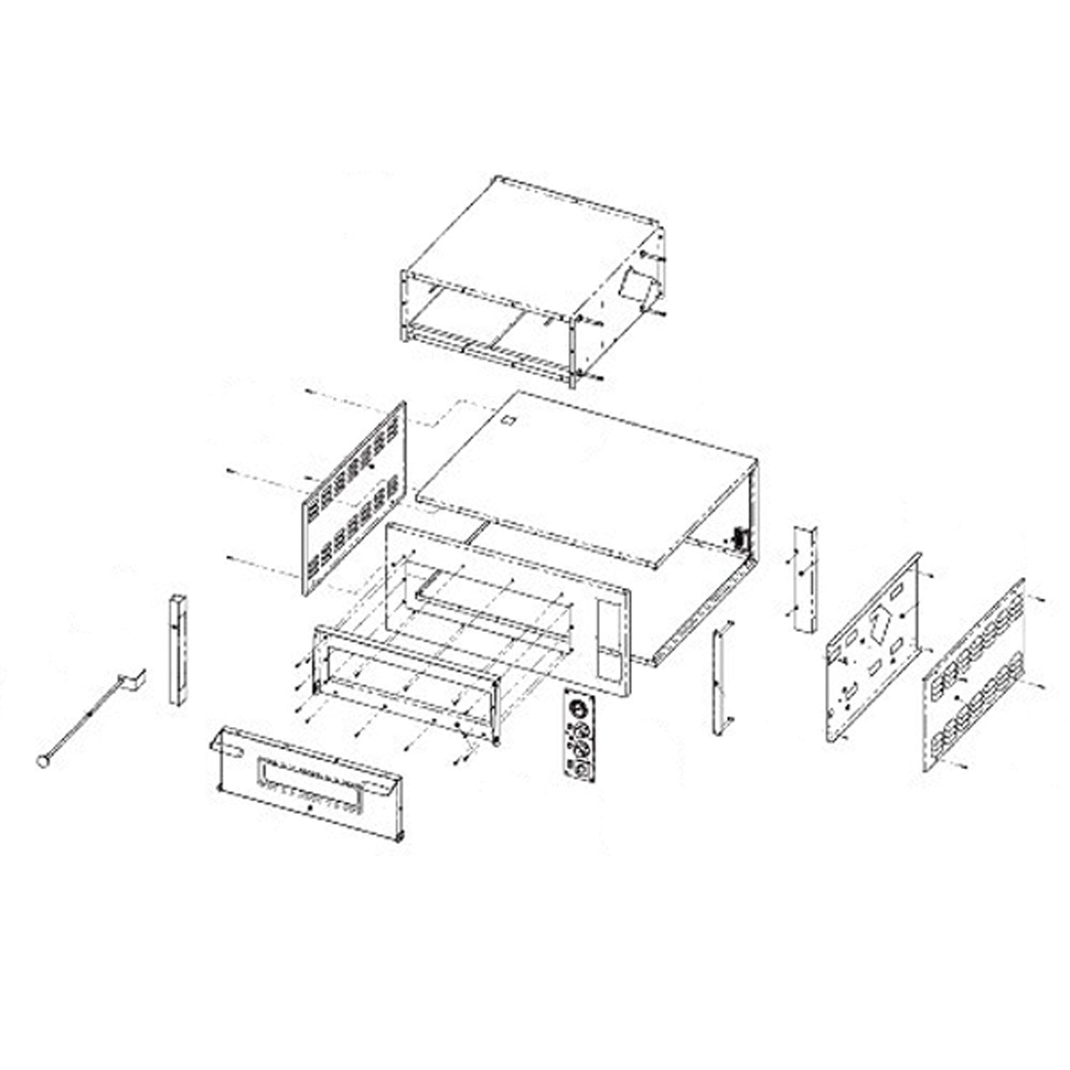 (2 stk.) Pizzaovn 4+4x 35 cm