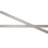 Rustfrit stålskinner 1 venstre og 1 højre (650 mm)