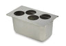 Flaskeholder / bottle organizer - til klemme- og doseringsflasker - til 4 flasker (473 eller 709 ml)