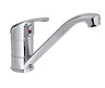 Et-huls blandingsbatteri 8000 - med bordmonteret, 1-grebs, svingtud, hurtig montering, G 3/8 & CE-mærket - 250 mm