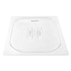 (12 st) Polycarbonat låg GN 1/2 Cover - klar - højde 7mm