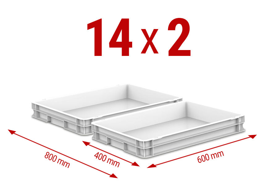 Bagerikøleskab - 0,8 x 0,91 m - med 1 glasdør