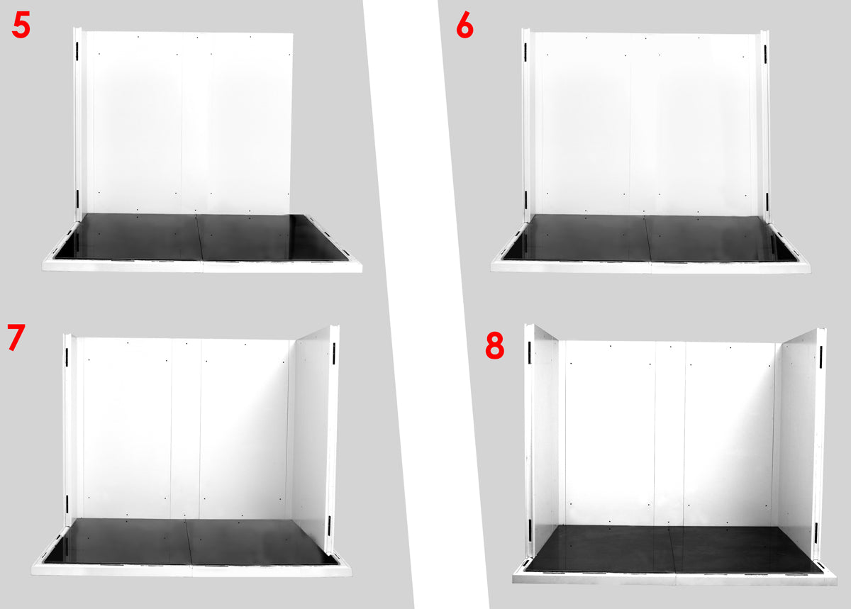 Kølerum - 1,2 x 1,5 m - højde: 2,01 m - 2,6 m³ - inkl. Køleaggregat