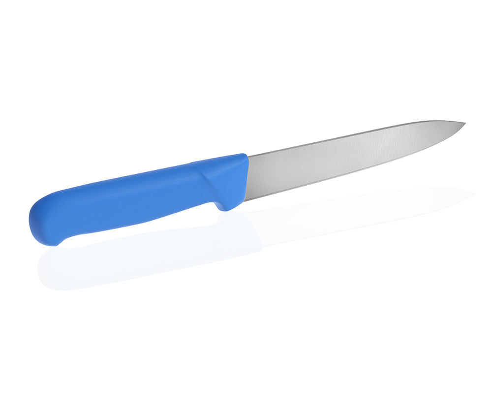 Kødkniv - 20 cm - blå