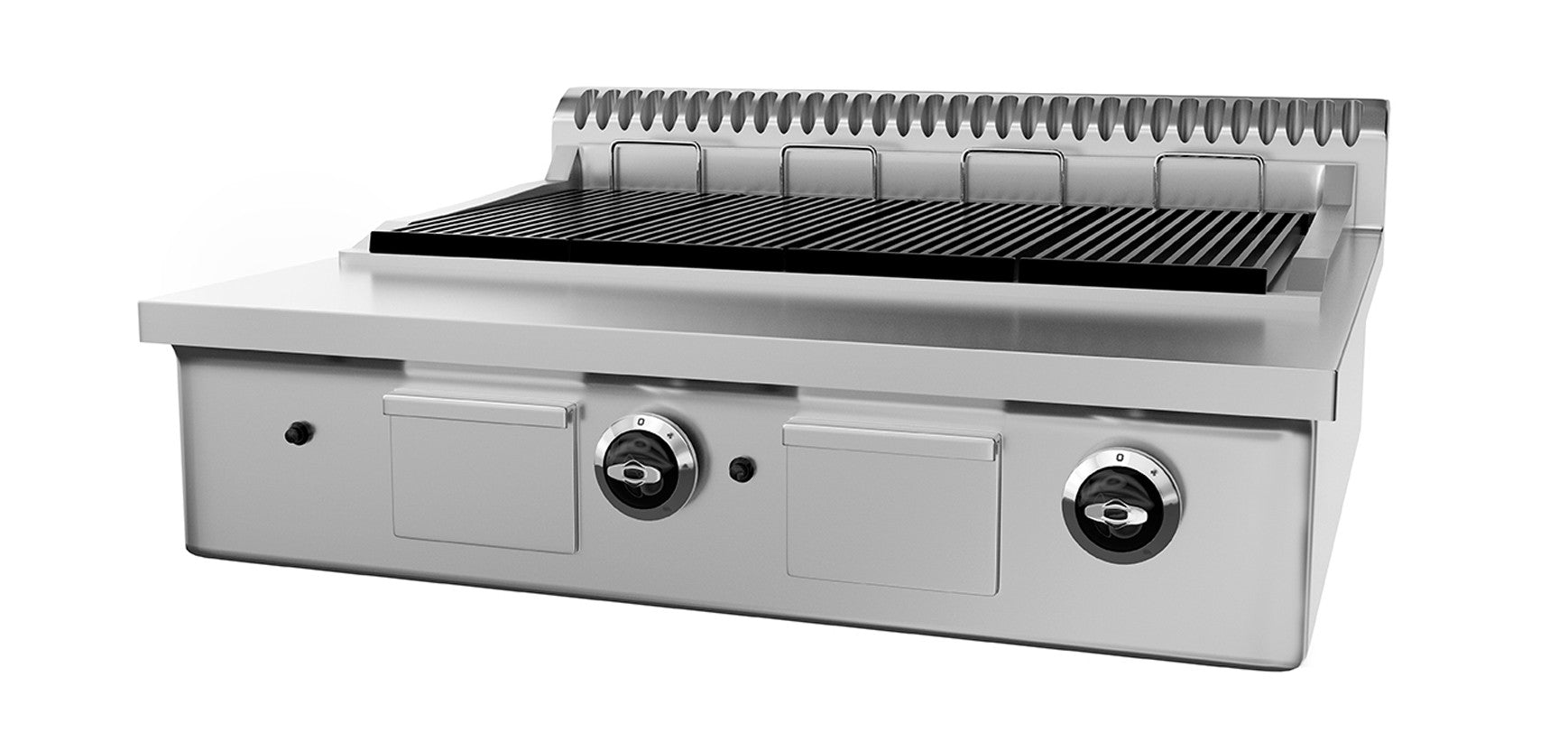 Gas grill 1,8 m Rustfrit Stål