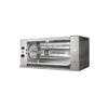 Gas rotationskyllingegrill PREMIUM med 4 spyd til 24 kyllinger - 1395 x 660 x 626 mm