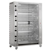 Gas rotationskyllingegrill PREMIUM med 16 spyd til 96 kyllinger - 1395 x 660 x 2057 mm
