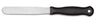 Paletkniv - med plastgreb - rustfrit stål - 120 mm (12 cm)