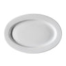 (24 stk.) PERA Hvid - Tallerken - oval - Længde: 280 mm - Hvid