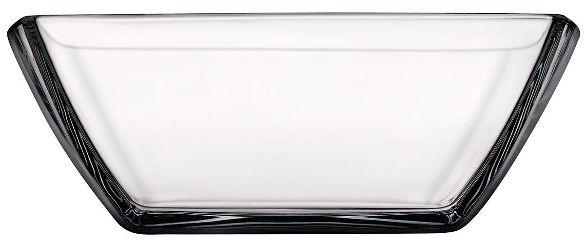 Tokio glasskål kantet - 198 x 198 mm - 0,75 liter - sæt med 6 stk.