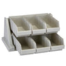 CAMBRO | Versa Organiser - lille hylde med 6 beholdere - 511x488mm - grå plettet