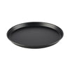(6 stk.) Pizzabakke - Ø 320 mm - blå metal - ikke belagt - højde: 25 mm