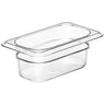 (6 stk.) CAMBRO | Camview® - Copolymer GN-beholder 1/9 - Klar - Højde: 65 mm - BPA-fri