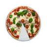 Pizzaplade af aluminium - hullet - Ø 25 cm