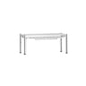 Keramisk varmebro - med keramisk varmelegeme - 1000x370 mm - 700 W - 1 niveau - højdejusterbar