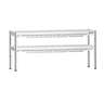 PREMIUM Varmebro - 1800x370mm - med 2 hylder - højde: 725mm  - 1,4 kW