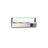 Køleopsats PREMIUM med LED-belysning - 1200x335 mm - 5x GN 1/4