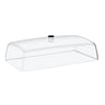 Afdækningslåg - til GN‑bakke - GN 1/2 - Polycarbonat - 274x335 mm - Højde: 145 mm