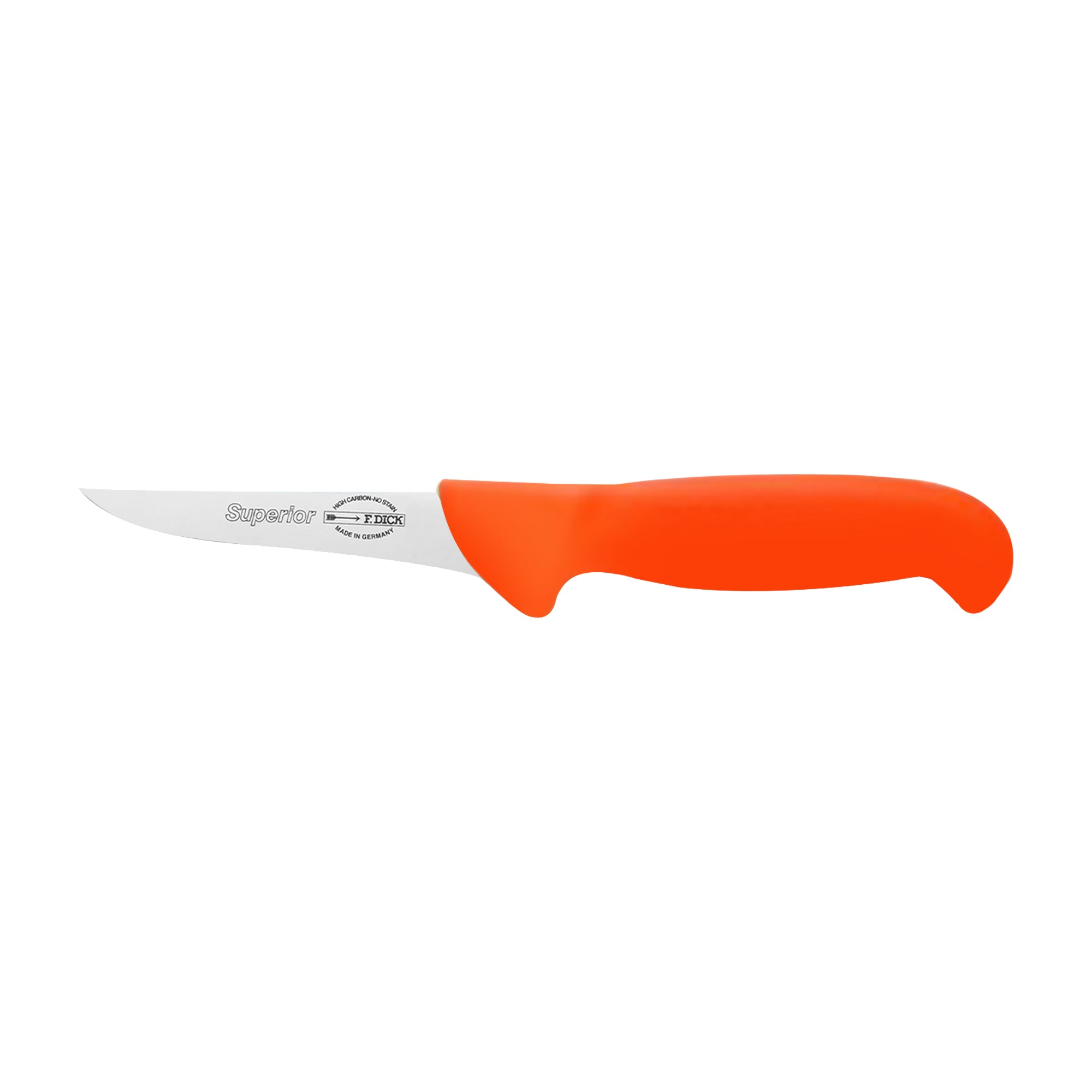 F. DICK udbeningskniv med orange håndtag - 10cm