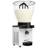 Ayran-dispenser - 40 liter - til skummende ayran - hvid