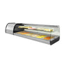 Tapas-kølevitrine PREMIUM PLUS - 1620x412 mm - 6x GN 1/3 - med dobbeltglas