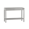 Rustfrit Stålbord ECO - 1,0 m - med underhylde