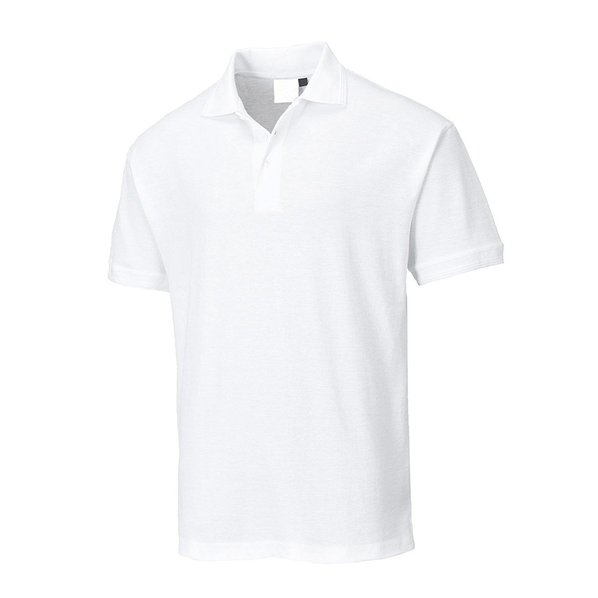 Poloshirt til mænd - Hvid - Størrelse: 3XL