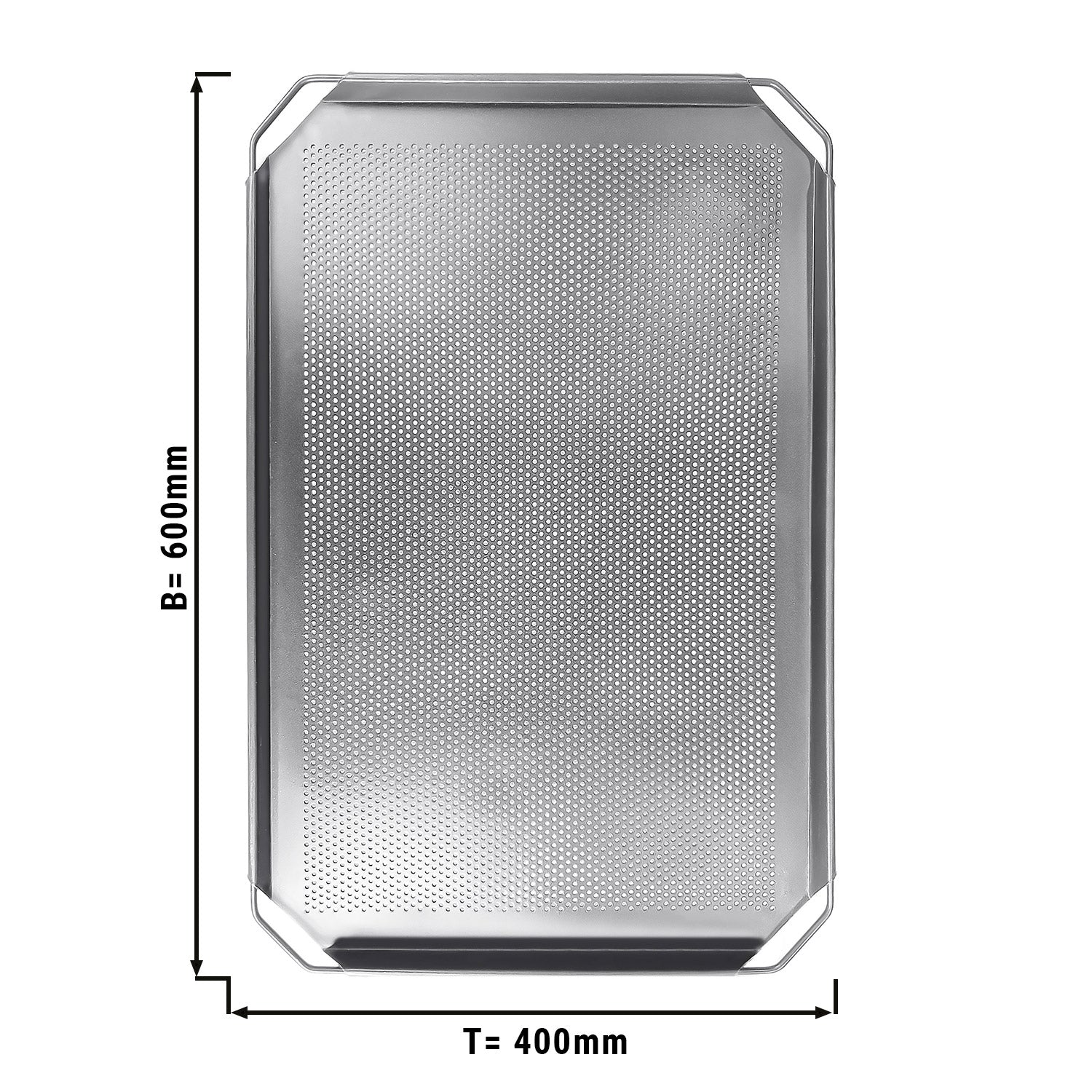 Bageplade i aluminium EN 400x600