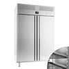 Bagerikøleskab Rustfri Stål PREMIUM PLUS - EN 60x40 - 1200 Liter - med 2 døre