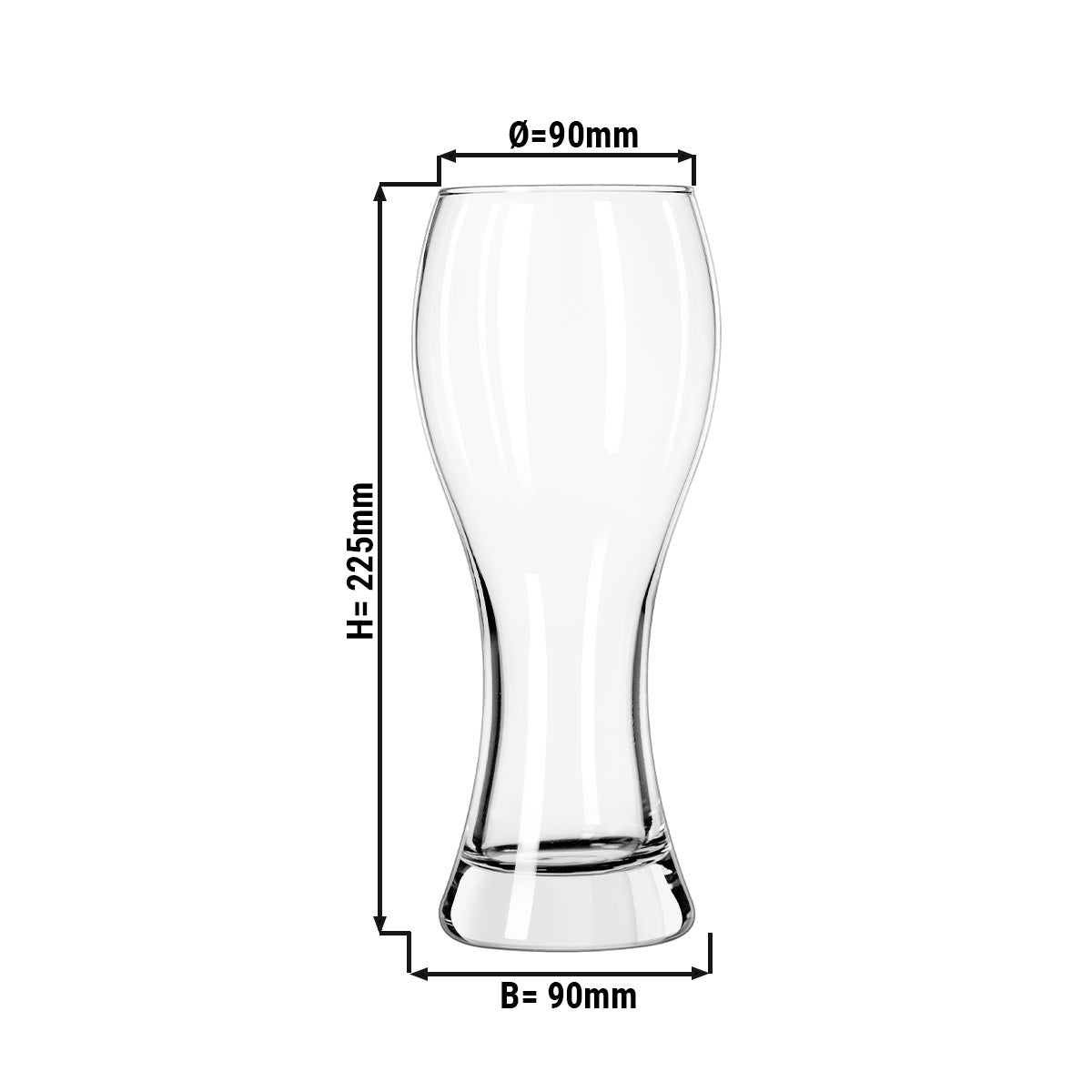 (6 stk.) Ølglas - MUNICH - 680 ml