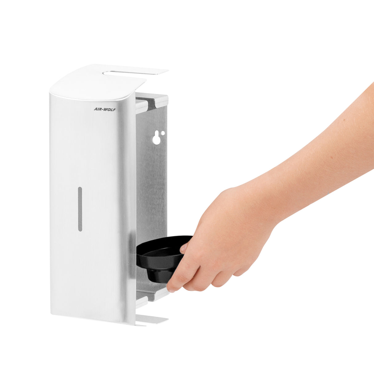 AIR-WOLF - Toiletbørsteholder - med lukket front