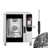 Bageri-kombidamper - Touch - 6x EN 600x400 eller 6x GN 1/1 - inkl. vaskesystem og temperatursensor