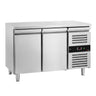 Kølebord bageri PREMIUM - 1510x800 mm - 294 liter - ventileret køl - med 2 døre