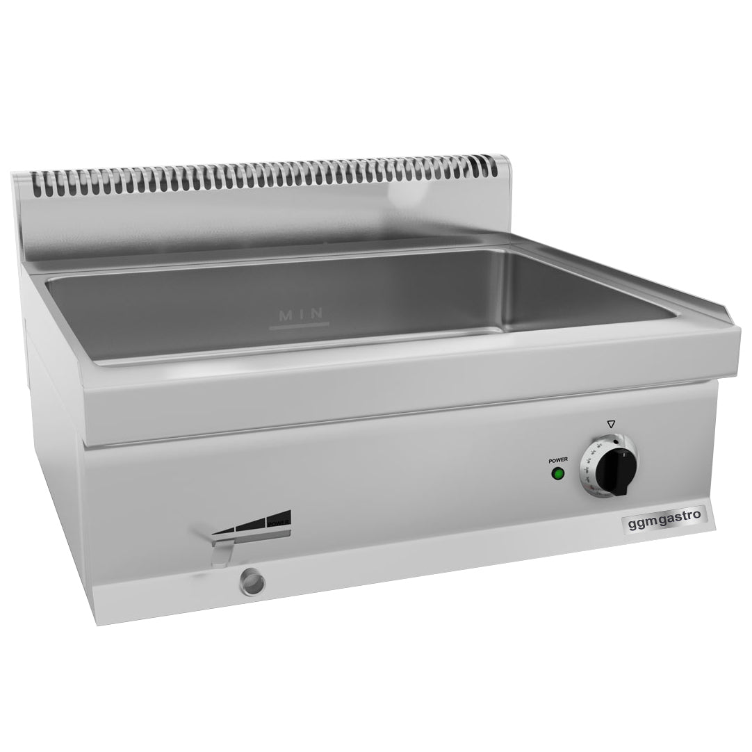 Bain marie - 1x GN 1/1 + 3x GN 1/9