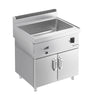 Bain Marie - 1x GN 1/1 og 3x GN 1/9 - inklusive understel med 2 døre