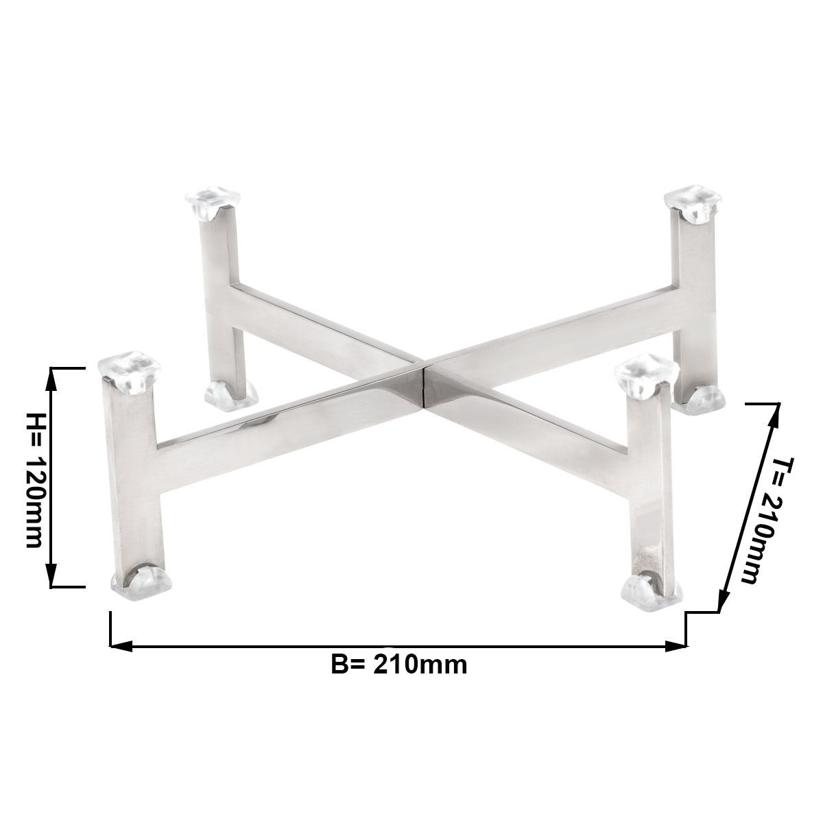 Buffetstativ - Højde: 12 cm