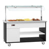 Varmebuffet - 1,6 x 0,8 m - 4x GN 1/1