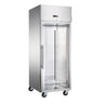 Bagerikøleskab Rustfri Stål ECO - EN 600x800 - 800 Liter- med 1 glasdør