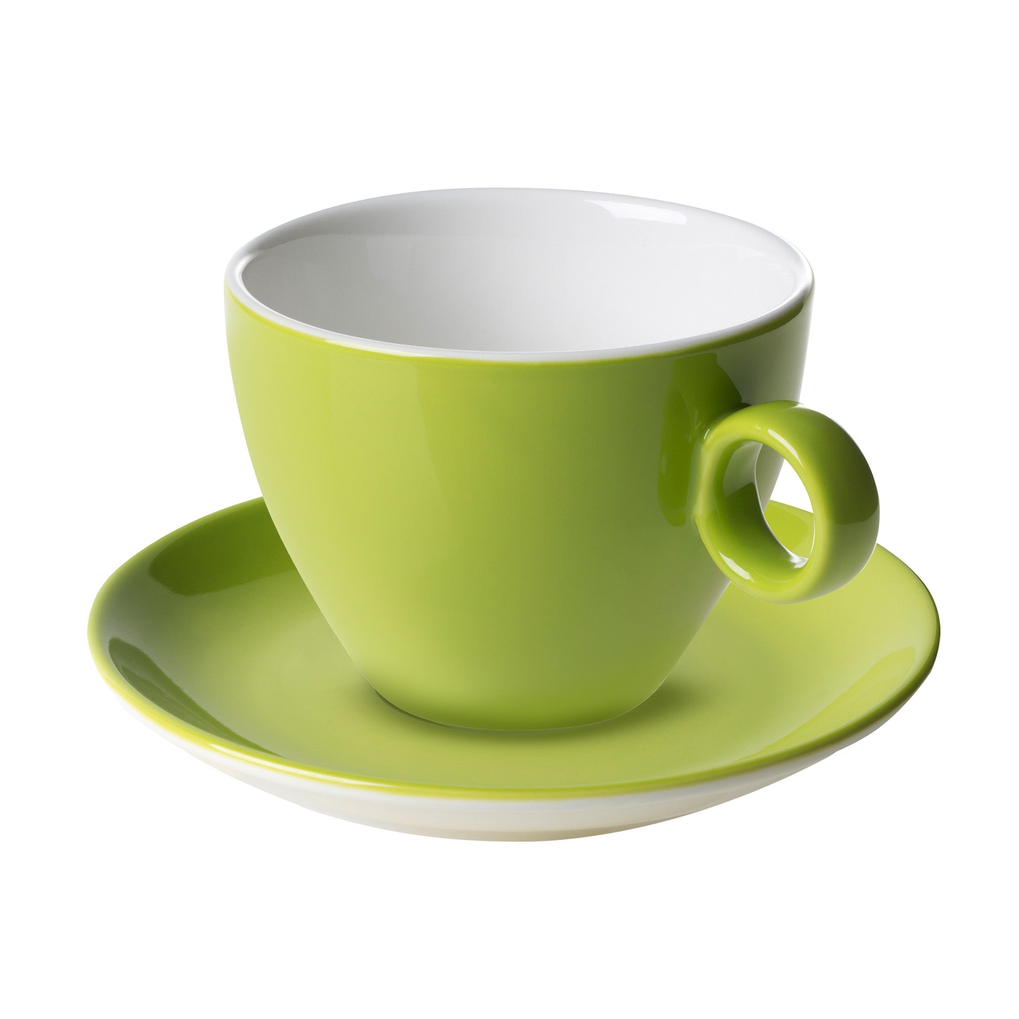 (6 stk.) BART COLOUR CAFE - Cappuccinokop - 230 ml - Lime