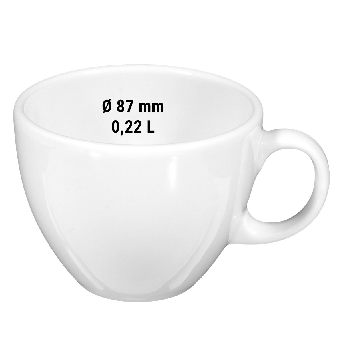 (6 stk.) Seltmann Weiden - Cappuccino kop - 0,22 Liter