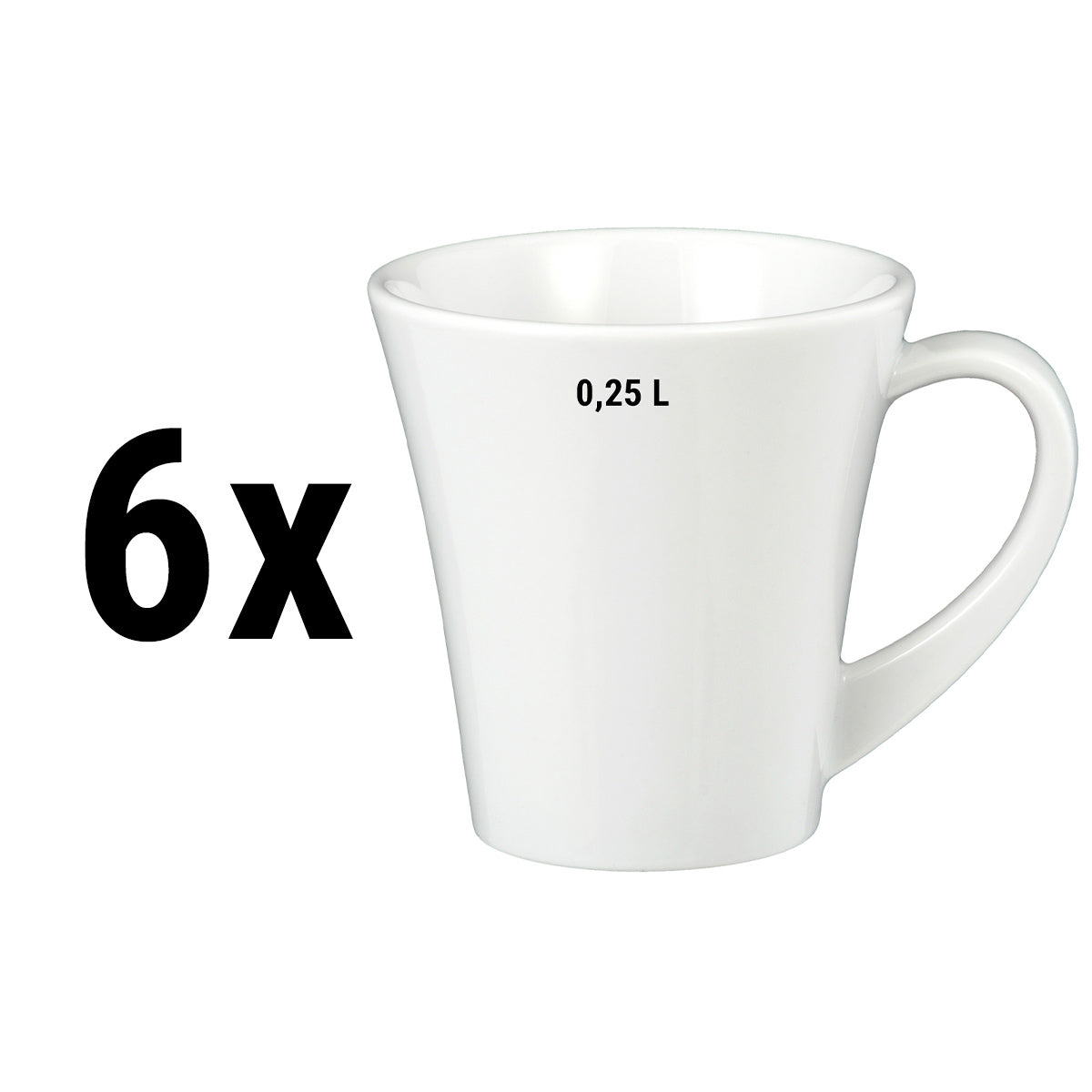 (6 stk.) Seltmann Weiden - Cappuccinokop - 0,25 liter